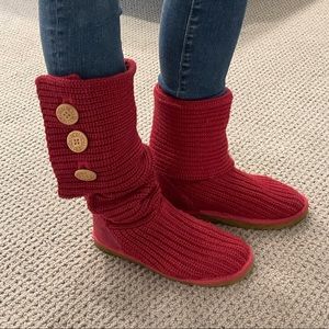 Ugg’s! Raspberry color in size 7.